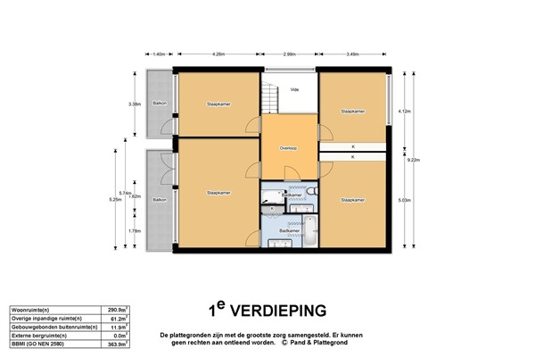 Floorplan - Hofdijck 90, 2341 NG Oegstgeest